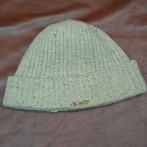 Polo by Ralph Lauren Beige Knit Hat
